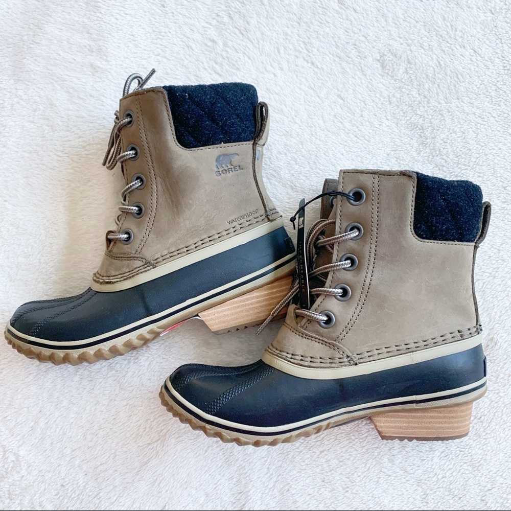 NIB Sorel Slimback II Waterproof Laceup Boots​